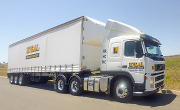 Heavy Combo-auto truck licence training vehical at Ideal Driving School