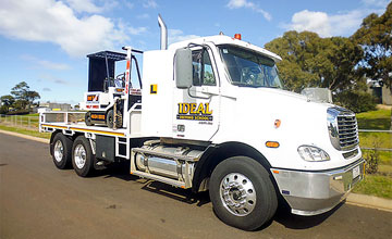 Heavy Rigid Automatic truck licence training vehical at Ideal Driving School