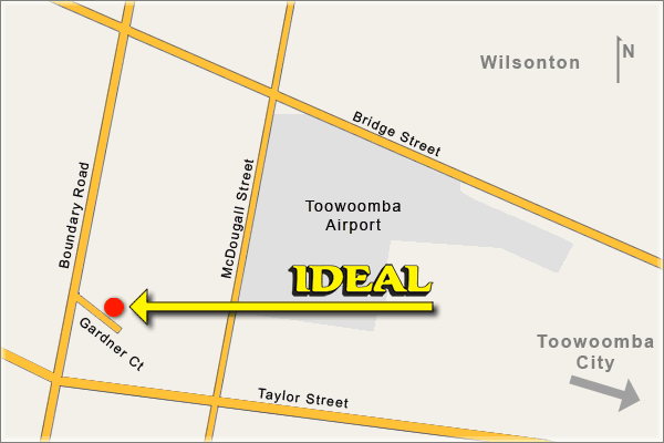 Gardner Court, Toowoomba location of Ideal Driving School