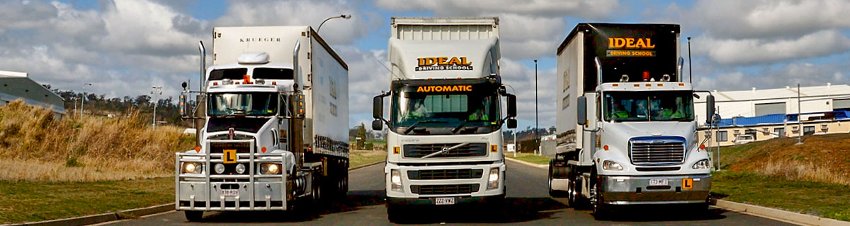 Truck driver training at Ideal Driving School
